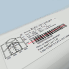 Skanowanie kodu kreskowego z profilu ramy